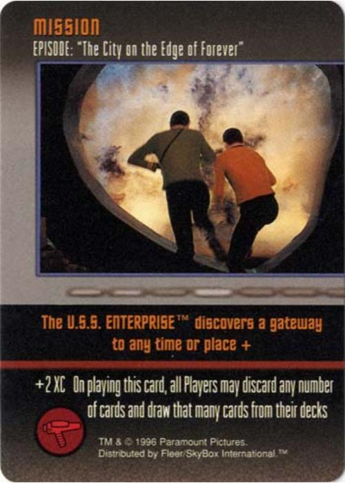 Star Trek TCG | The City on the Edge of Forever [Mission] - Premiere Set | The Nerd Merchant