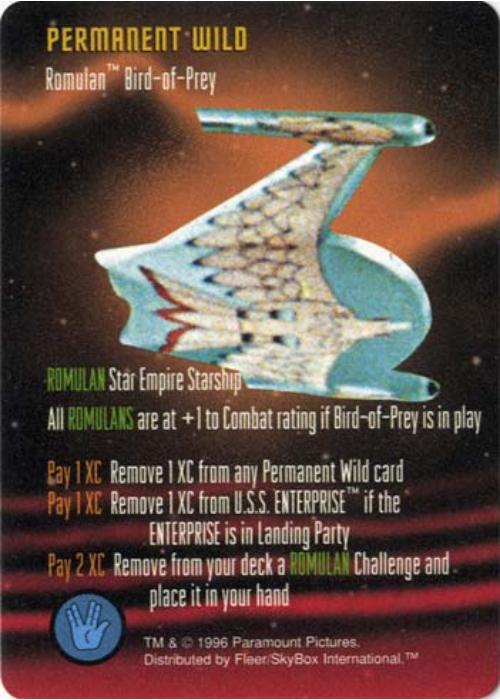 Star Trek TCG | Romulan Bird-of-Prey [Permanent Wild] - Premiere Set | The Nerd Merchant