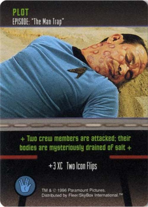 Star Trek TCG | The Man Trap [Plot] - Premiere Set | The Nerd Merchant