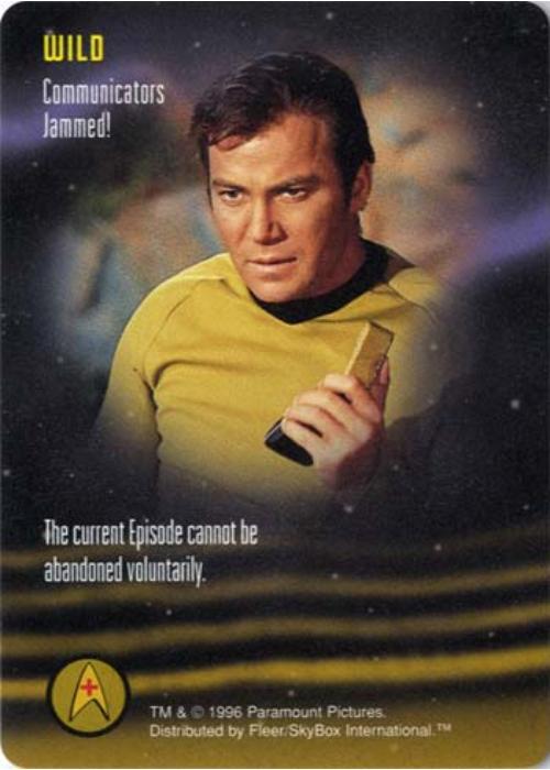 Star Trek TCG | Communicators Jammed! [Wild] - Premiere Set | The Nerd Merchant