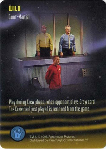 Star Trek TCG | Court-Martial [Wild] - Premiere Set | The Nerd Merchant