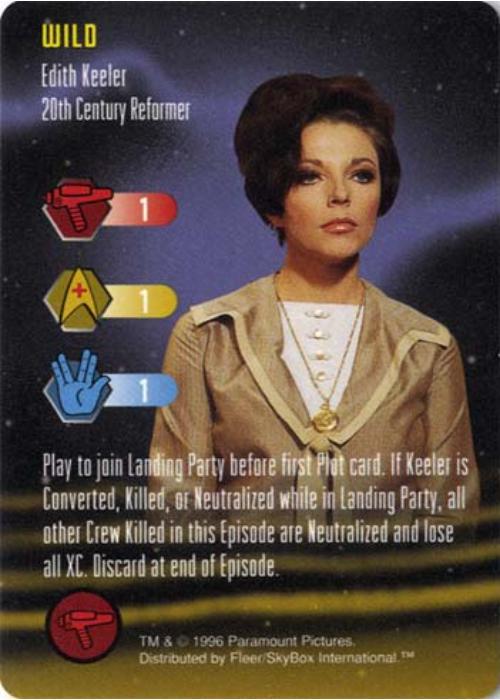 Star Trek TCG | Edith Keeler, 20th Century Reformer [Wild] - Premiere Set | The Nerd Merchant