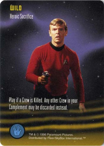 Star Trek TCG | Heroic Sacrifice [Wild] - Premiere Set | The Nerd Merchant