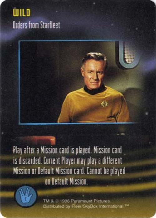 Star Trek TCG | Orders from Starfleet [Wild] - Premiere Set | The Nerd Merchant