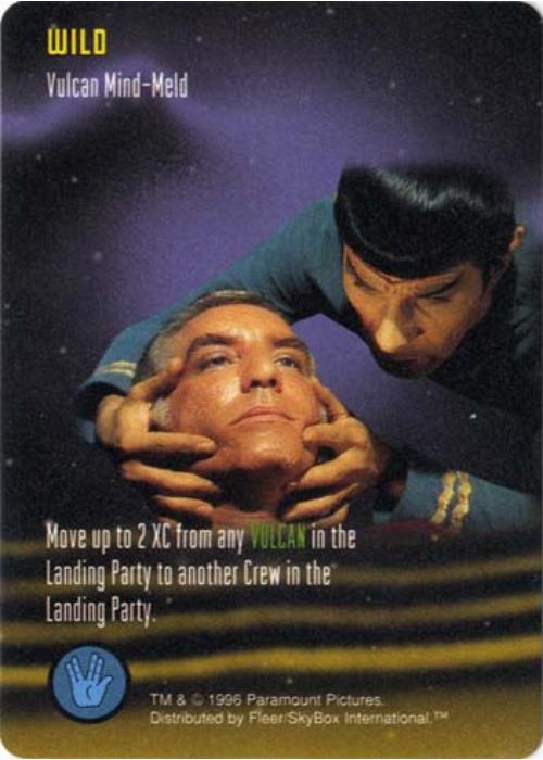 Star Trek TCG | Vulcan Mind-Meld [Wild] - Premiere Set | The Nerd Merchant