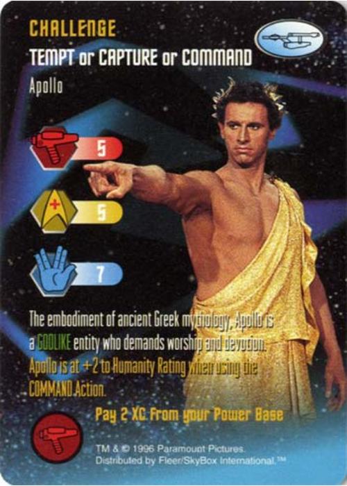Star Trek TCG | Apollo [Challenge] - Starfleet Manuevers | The Nerd Merchant