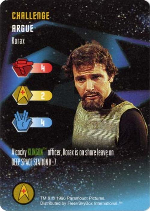 Star Trek TCG | Korax [Challenge] - Starfleet Manuevers | The Nerd Merchant