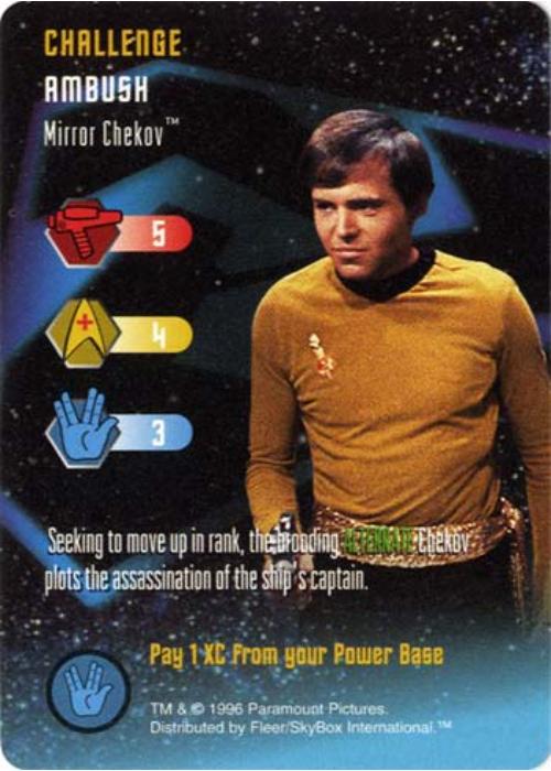 Star Trek TCG | Mirror Chekov [Challenge] - Starfleet Manuevers | The Nerd Merchant