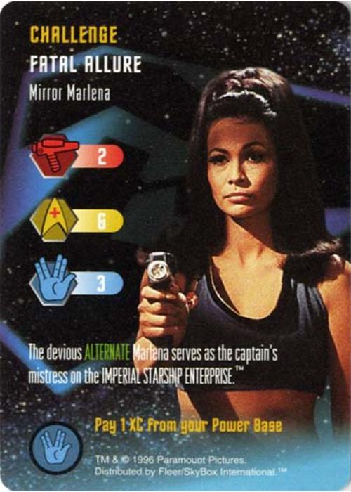 Star Trek TCG | Mirror Marlena  [Challenge] - Starfleet Manuevers | The Nerd Merchant