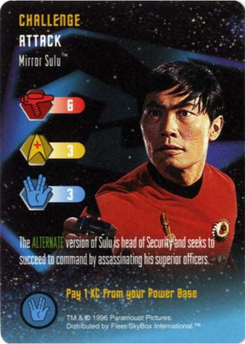 Star Trek TCG | Mirror Sulu [Challenge] - Starfleet Manuevers | The Nerd Merchant