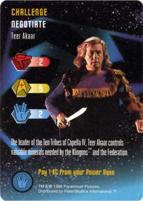 Star Trek TCG | Teer Akaar [Challenge] - Starfleet Manuevers | The Nerd Merchant