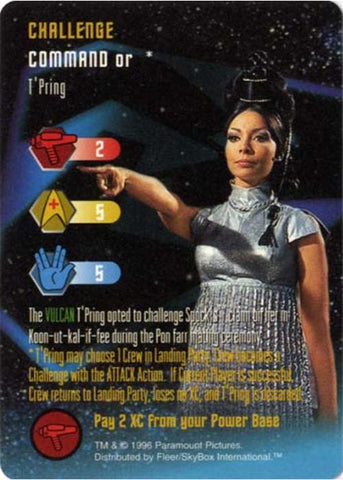 Star Trek TCG | T'Pring [Challenge] - Starfleet Manuevers | The Nerd Merchant