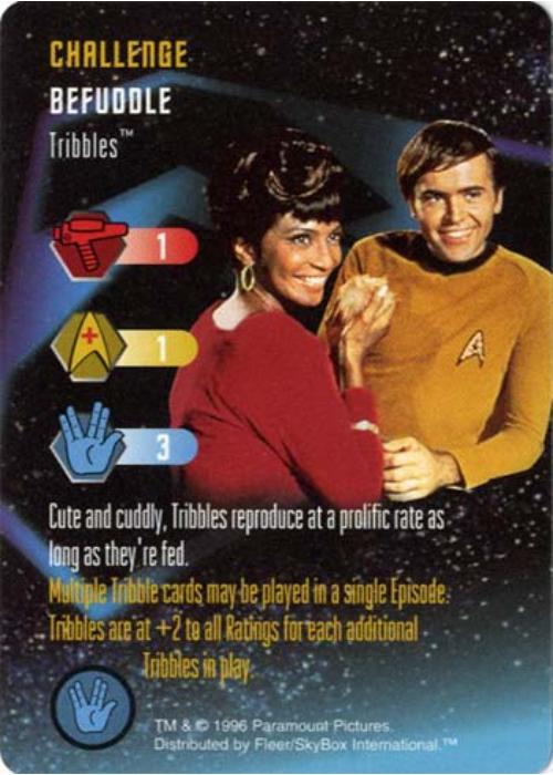 Star Trek TCG | Tribbles (Logic) [Challenge] - Starfleet Manuevers | The Nerd Merchant