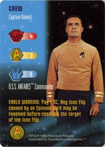 Star Trek TCG | Captain Ramart [Crew] - Starfleet Manuevers | The Nerd Merchant