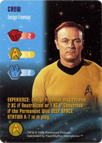 Star Trek TCG | Ensign Freeman [Crew] - Starfleet Manuevers | The Nerd Merchant