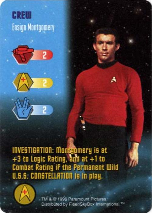 Star Trek TCG | Ensign Montgomery [Crew] - Starfleet Manuevers | The Nerd Merchant