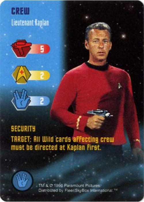 Star Trek TCG | Lieutenant Kaplan [Crew] - Starfleet Manuevers | The Nerd Merchant