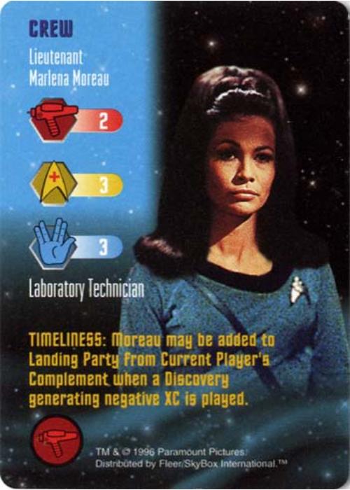 Star Trek TCG | Lieutenant Marlena Moreau [Crew] - Starfleet Manuevers | The Nerd Merchant