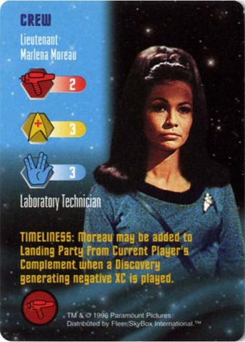 Star Trek TCG | Lieutenant Marlena Moreau [Crew] - Starfleet Manuevers | The Nerd Merchant