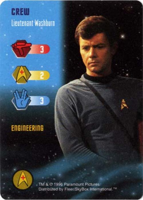 Star Trek TCG | Lieutenant Washburn [Crew] - Starfleet Manuevers | The Nerd Merchant