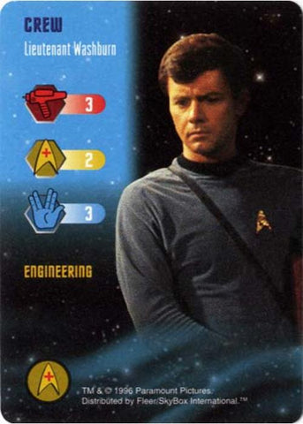 Star Trek TCG | Lieutenant Washburn [Crew] - Starfleet Manuevers | The Nerd Merchant