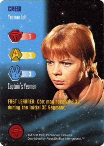 Star Trek TCG | Yeoman Colt [Crew] - Starfleet Manuevers | The Nerd Merchant