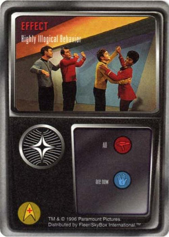 Star Trek TCG | Highly Illogical Behavior [Effect] - Starfleet Manuevers | The Nerd Merchant