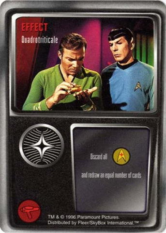 Star Trek TCG | Quadrotriticale [Effect] - Starfleet Manuevers | The Nerd Merchant