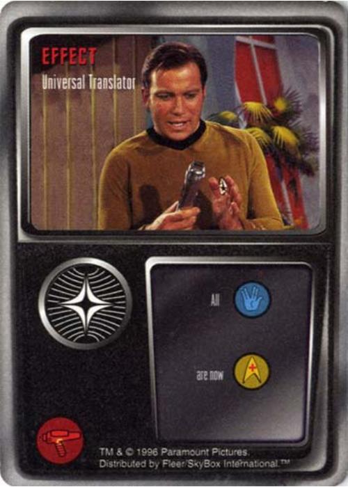 Star Trek TCG | Universal Translator [Effect] - Starfleet Manuevers | The Nerd Merchant