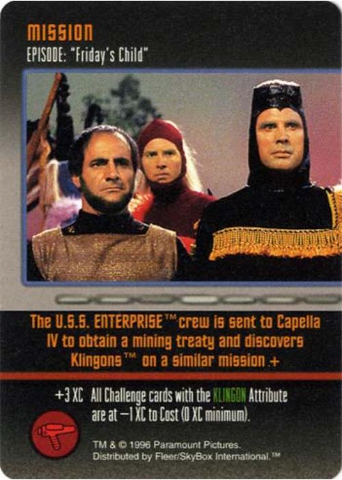 Star Trek TCG | Friday's Child [Mission] - Starfleet Manuevers | The Nerd Merchant