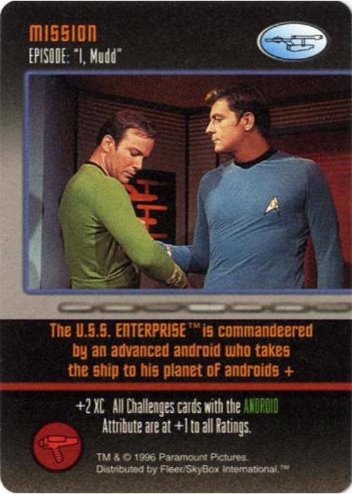 Star Trek TCG | I, Mudd [Mission] - Starfleet Manuevers | The Nerd Merchant