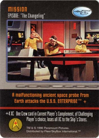 Star Trek TCG | The Changeling [Mission] - Starfleet Manuevers | The Nerd Merchant