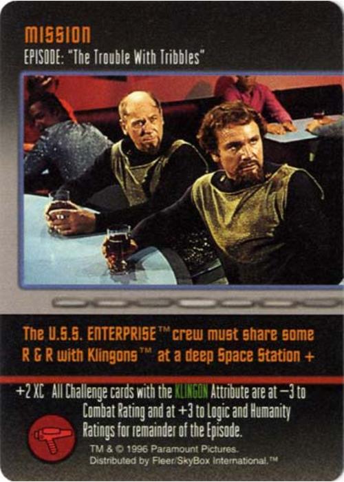 Star Trek TCG | The Trouble With Tribbles [Mission] - Starfleet Manuevers | The Nerd Merchant