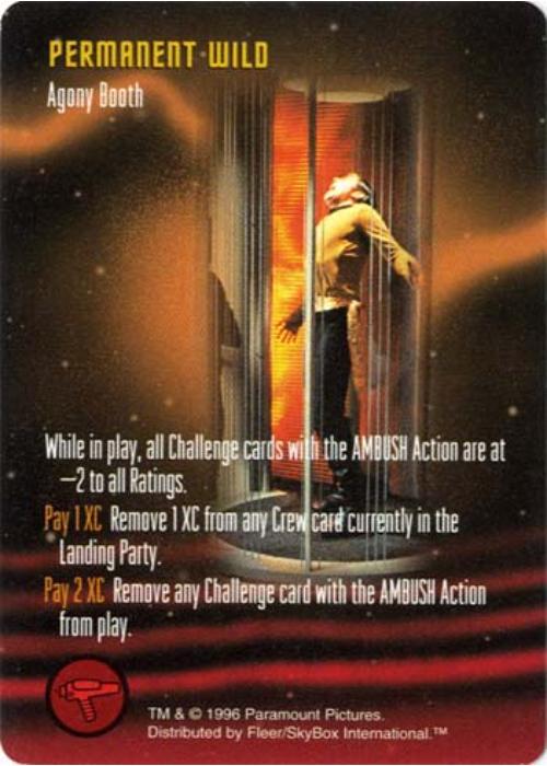 Star Trek TCG | Agony Booth [Permanent Wild] - Starfleet Manuevers | The Nerd Merchant
