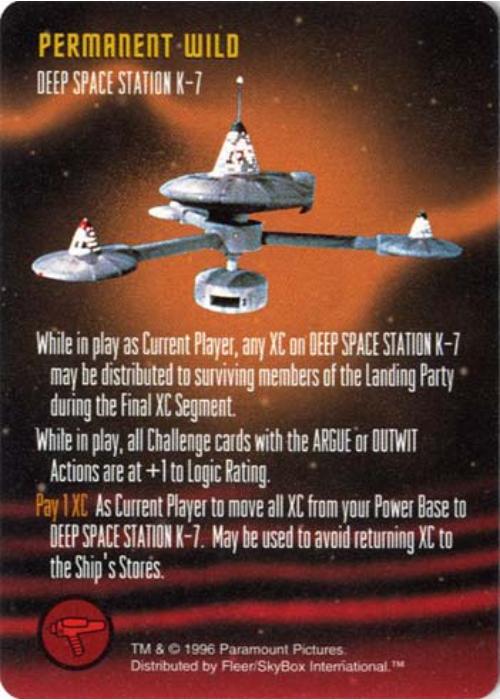 Star Trek TCG | DEEP SPACE STATION K-7 [Permanent Wild] - Starfleet Manuevers | The Nerd Merchant