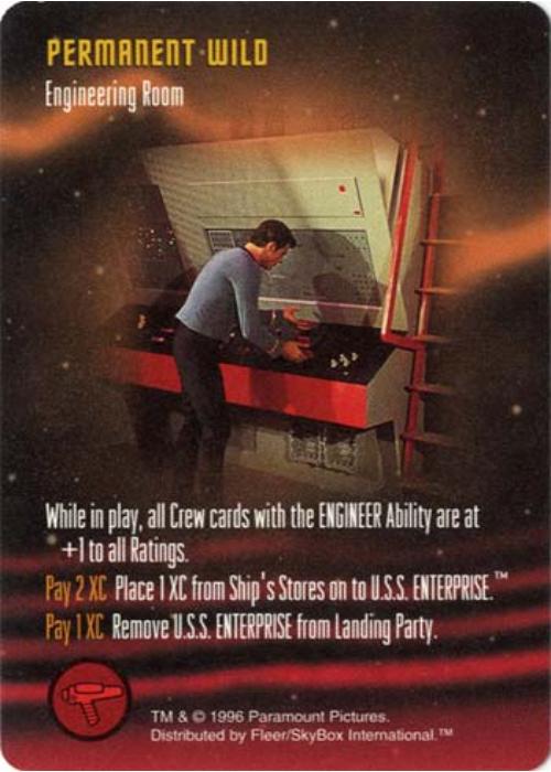 Star Trek TCG | Engineering Room [Permanent Wild] - Starfleet Manuevers | The Nerd Merchant