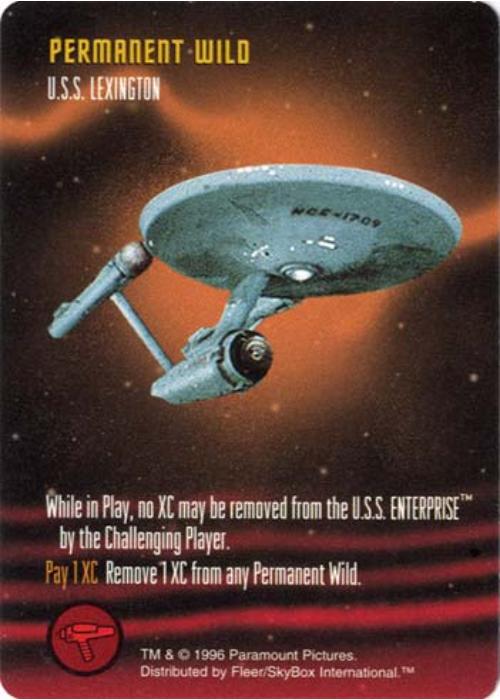 Star Trek TCG | U.S.S. LEXINGTON [Permanent Wild] - Starfleet Manuevers | The Nerd Merchant