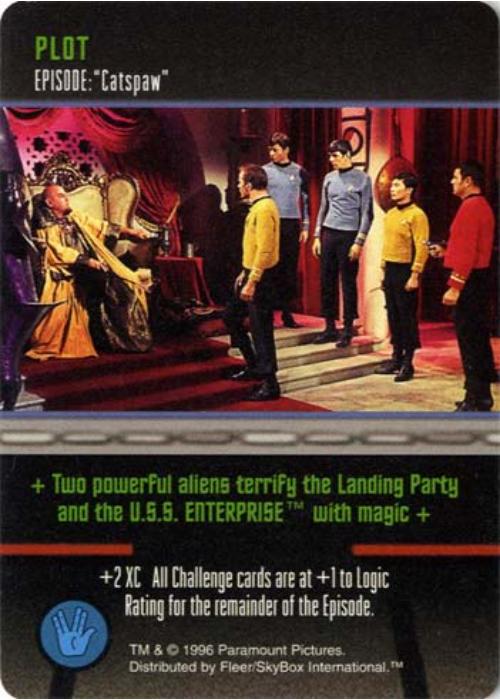 Star Trek TCG | Catspaw [Plot] - Starfleet Manuevers | The Nerd Merchant