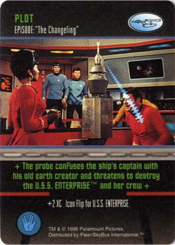 Star Trek TCG | The Changeling [Plot] - Starfleet Manuevers | The Nerd Merchant