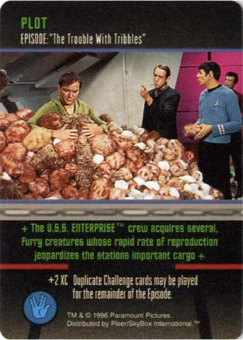 Star Trek TCG | The Trouble With Tribbles [Plot] - Starfleet Manuevers | The Nerd Merchant