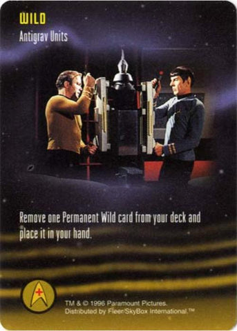 Star Trek TCG | Antigrav Units [Wild] - Starfleet Manuevers | The Nerd Merchant