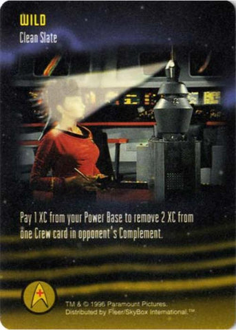 Star Trek TCG | Clean Slate [Wild] - Starfleet Manuevers | The Nerd Merchant