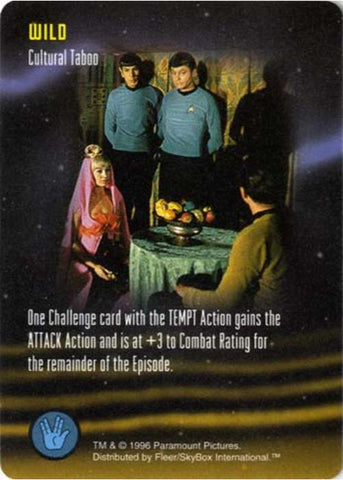 Star Trek TCG | Cultural Taboo [Wild] - Starfleet Manuevers | The Nerd Merchant