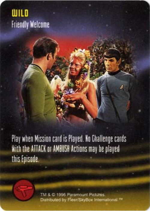 Star Trek TCG | Friendly Welcome [Wild] - Starfleet Manuevers | The Nerd Merchant