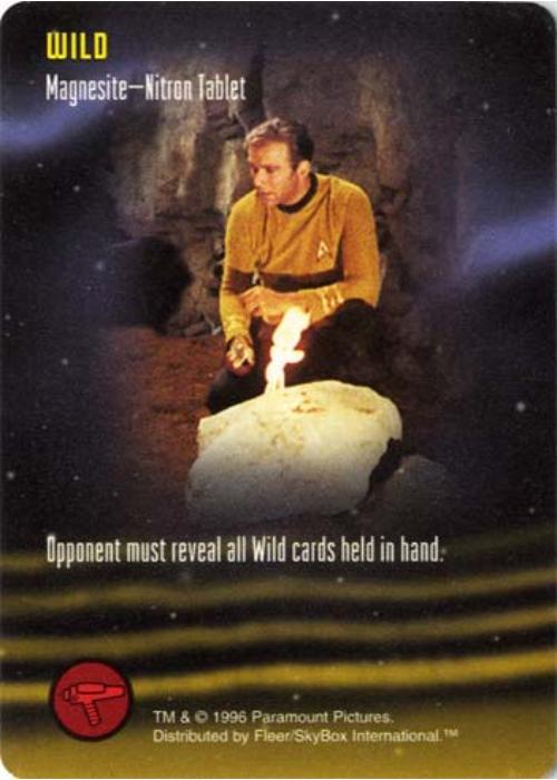 Star Trek TCG | Magnesite-Nitron Tablet [Wild] - Starfleet Manuevers | The Nerd Merchant