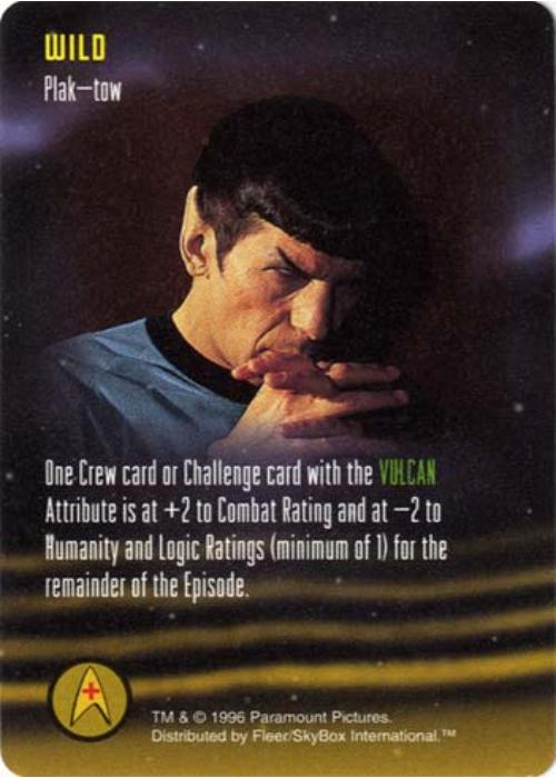 Star Trek TCG | Plak-Tow [Wild] - Starfleet Manuevers | The Nerd Merchant