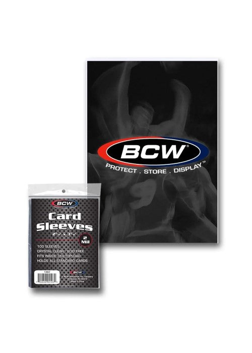 BCW Supplies BCW Card Sleeves - Clear "Penny" (100 ct)