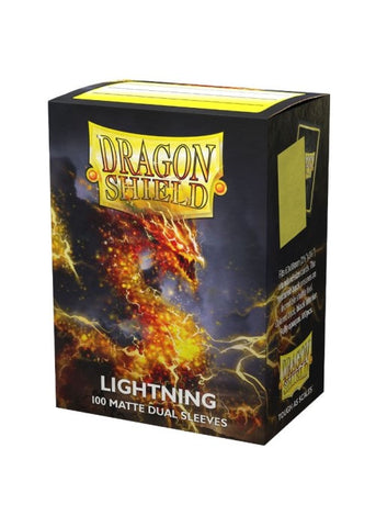 Dragon Shield | 100-Count Box Dual Matte Lightning | The Nerd Merchant