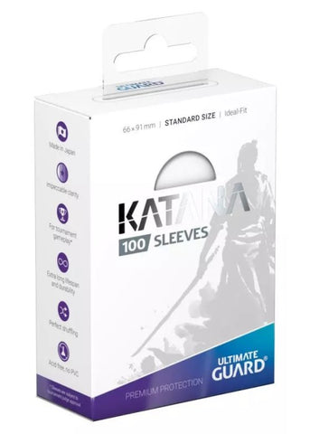 Ultimate Guard | Katana Card Sleeves 100-Count White | The Nerd Merchant