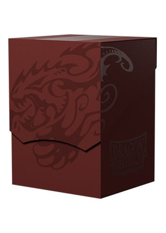 Dragon Shield | Deck Shell - Blood Red / Black | The Nerd Merchant